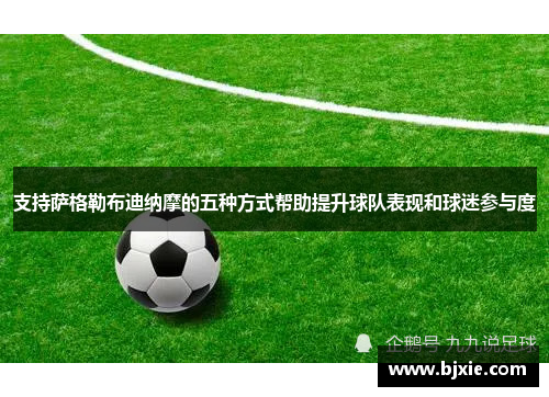 支持萨格勒布迪纳摩的五种方式帮助提升球队表现和球迷参与度
